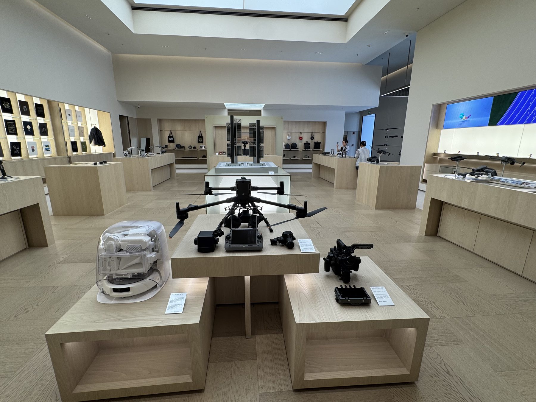 Inside DJI Sky City, Shenzhen