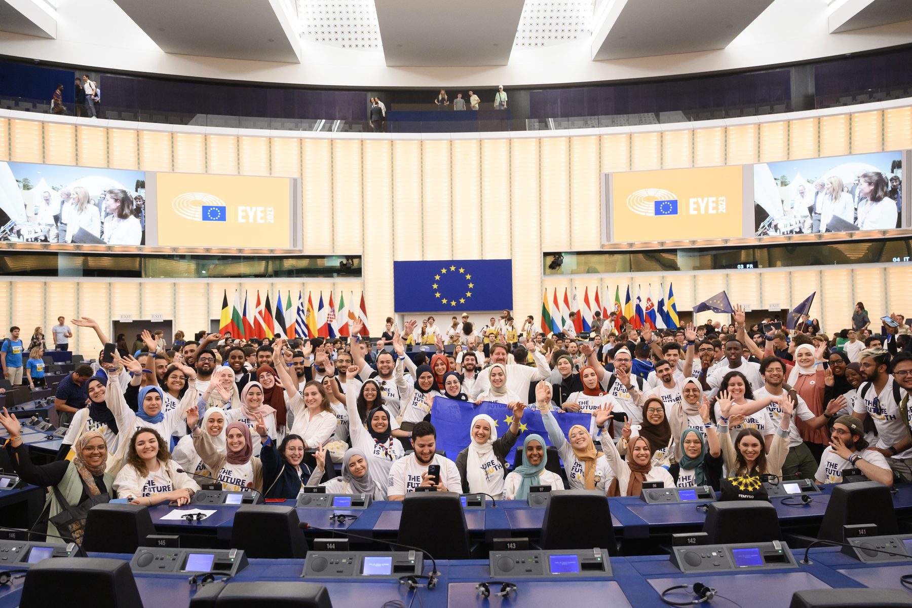 EYE 2023 · Participants in the hemicycle